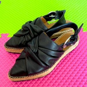 Woman shoes, all saint, size 8, black